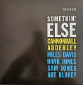 CANNONBALL ADDERLEY — SOMETHIN ELSE CLEAR VINYL