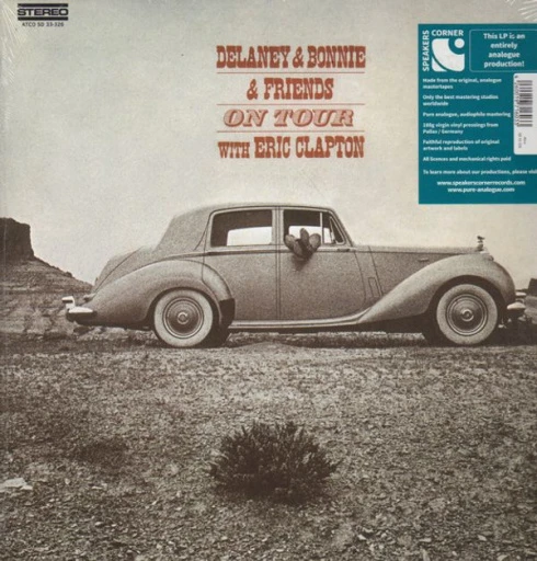 Виниловая пластинка DELANEY & BONNIE & FRIENDS WITH ERIC CLAPTON ON TOUR