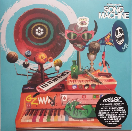 Виниловая пластинка GORILLAZ SONG MACHINE, SEASON 1