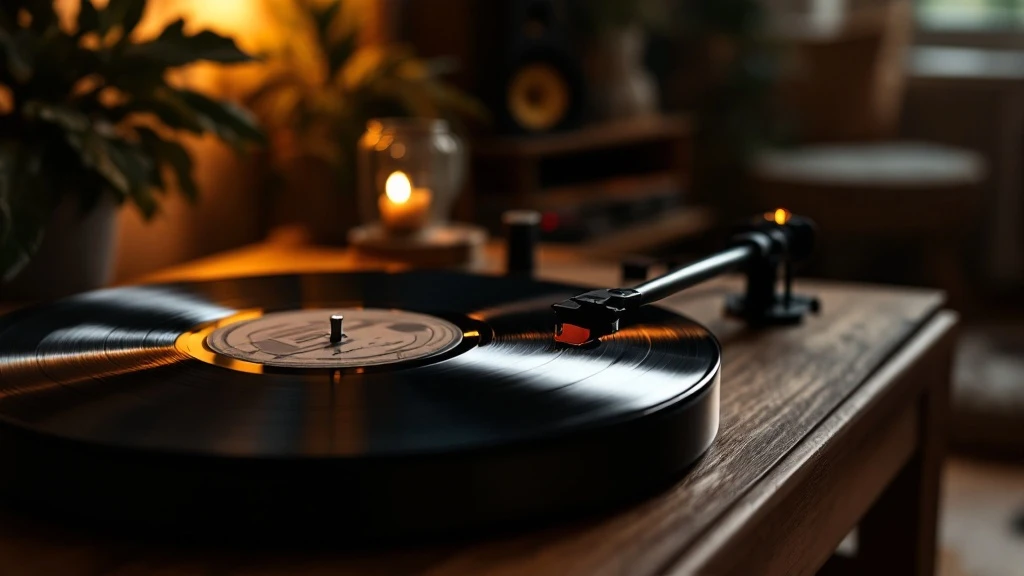 беспроводные наушники на фоне hi-fi системы, крупный план разъёма и смартфона с визуализацией звука; alt="Bluetooth-кодеки для Hi-Fi аудио: сравнение aptX HD, LDAC и LC3"