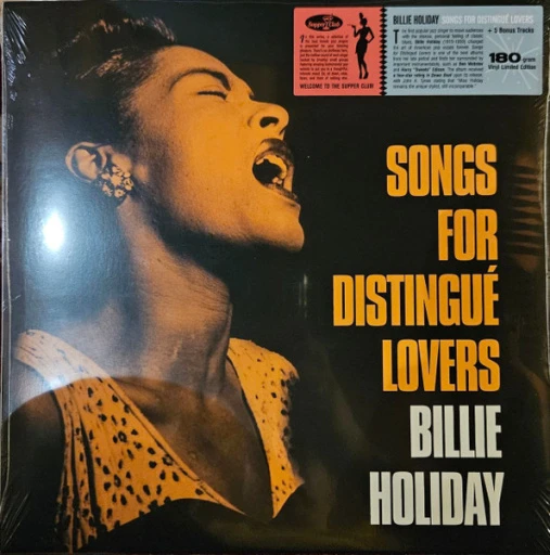 Виниловая пластинка BILLIE HOLIDAY SONGS FOR DISTINGUE LOVERS