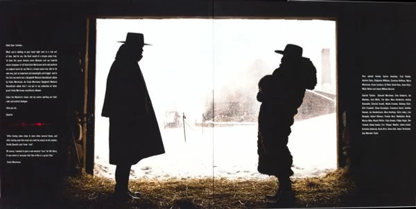 Виниловая пластинка ENNIO MORRICONE OST QUENTIN TARANTINO'S THE HATEFUL EIGHT
