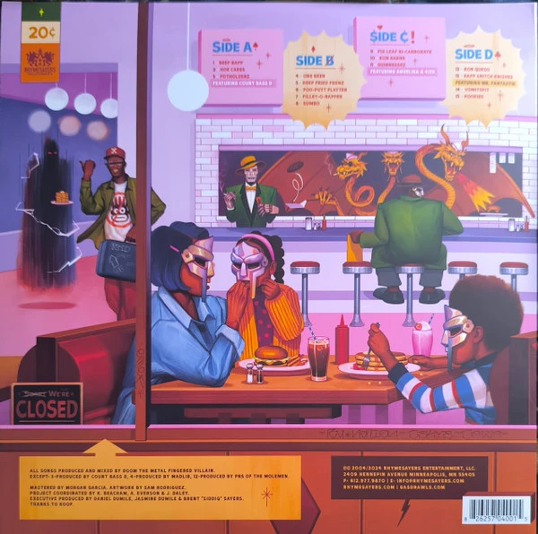Виниловая пластинка MF DOOM MM..FOOD EXCLUSIVE PURPLE