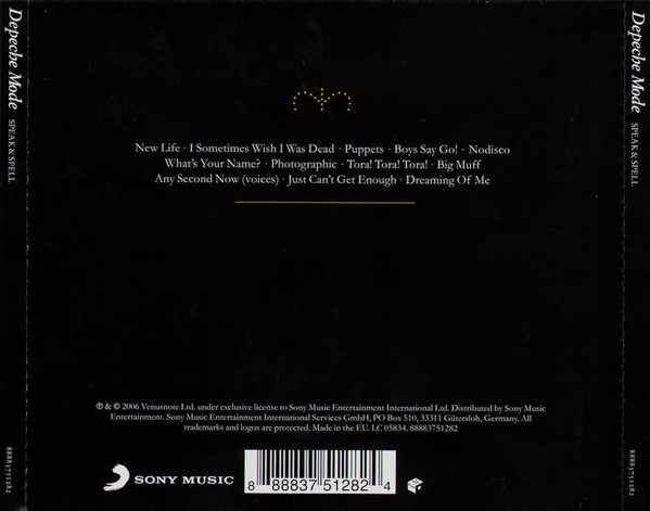 CD DEPECHE MODE — SPEAK & SPELL