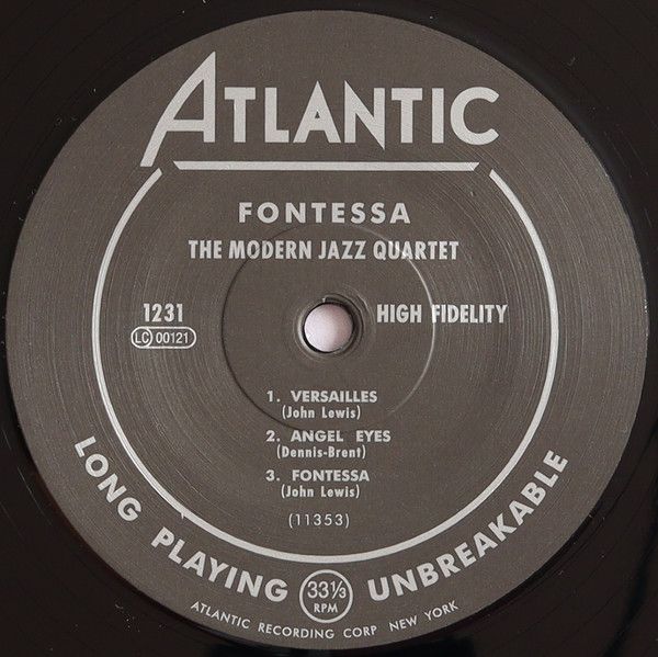 Виниловая пластинка THE MODERN JAZZ QUARTET FONTESSA