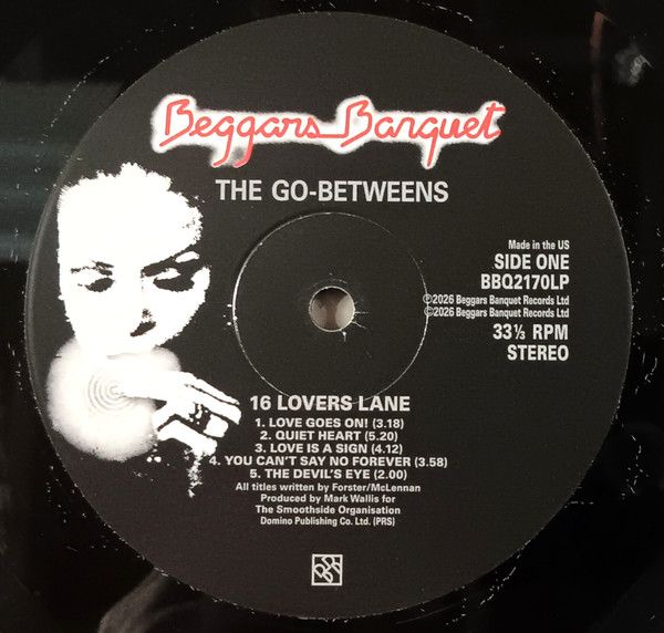 Виниловая пластинка THE GO-BETWEENS 16 LOVERS LANE REMASTERED REISSUE