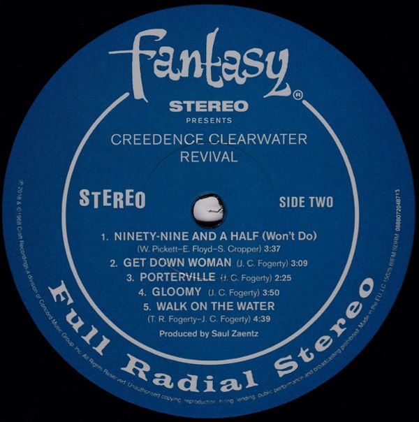 Виниловая пластинка CREEDENCE CLEARWATER REVIVAL CREEDENCE CLEARWATER REVIVAL