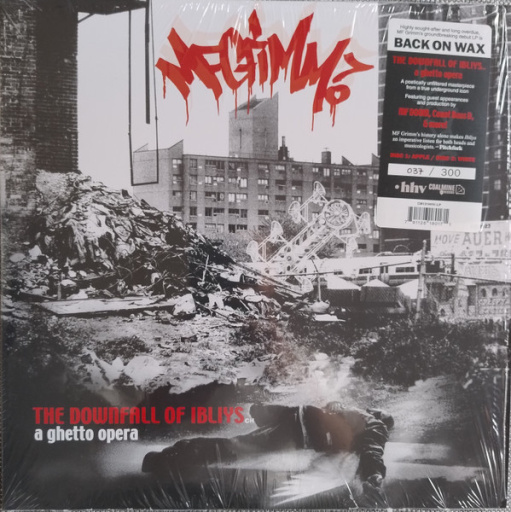 Виниловая пластинка MF GRIMM THE DOWNFALL OF IBLYIS: A GHETTO OPERA