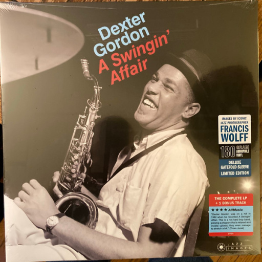 Виниловая пластинка DEXTER GORDON A SWINGIN' AFFAIR