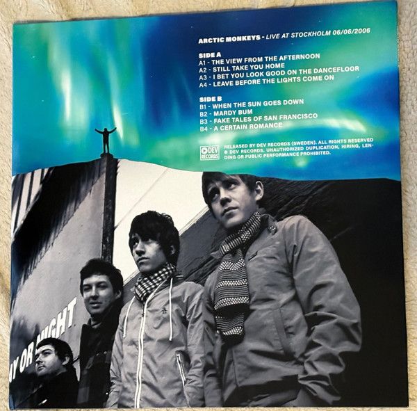 Виниловая пластинка ARCTIC MONKEYS LIVE AT STOCKHOLM 2006