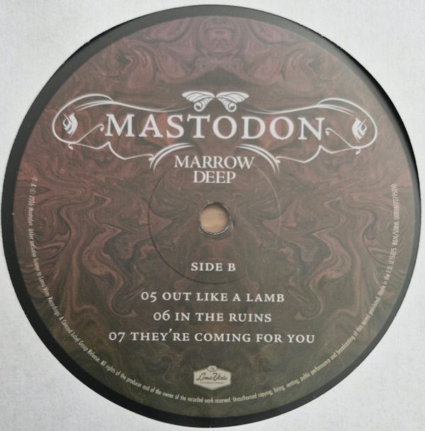 Виниловая пластинка MASTODON MARROW DEEP