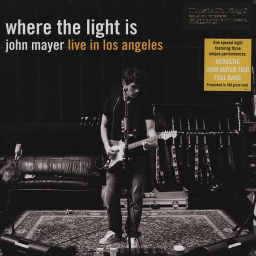 Виниловая пластинка JOHN MAYER WHERE THE LIGHT IS