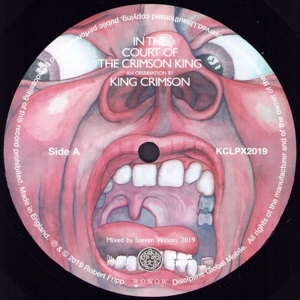 Виниловая пластинка KING CRIMSON IN THE COURT OF THE CRIMSON KING 50TH ANNIVERSARY