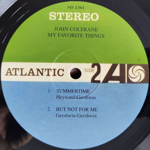Виниловая пластинка JOHN COLTRANE MY FAVORITE THINGS