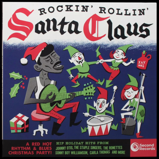 Виниловая пластинка VARIOUS ROCKIN ROLLIN SANTA CLAUS