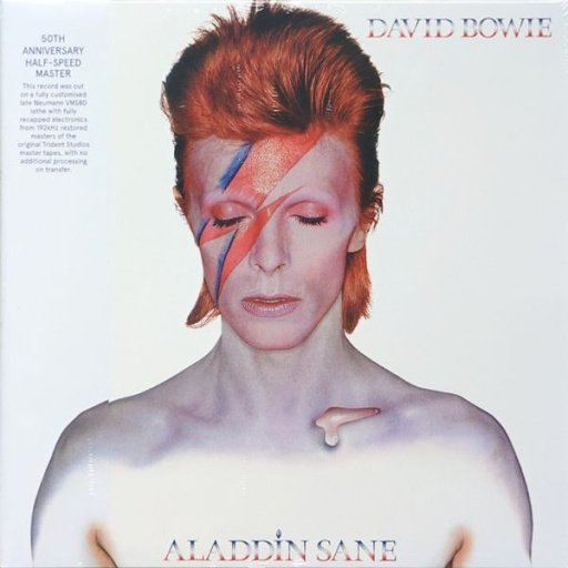 Виниловая пластинка DAVID BOWIE ALADDIN SANE 50TH ANNIVERSARY HALF SPEED MASTER VINYL