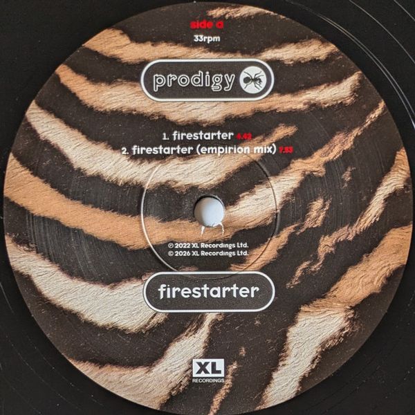 Виниловая пластинка THE PRODIGY FIRESTARTER