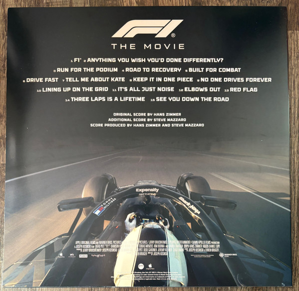 Виниловая пластинка HANS ZIMMER OST F1 THE MOVIE