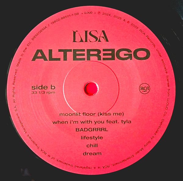 Виниловая пластинка LISA Alter Ego