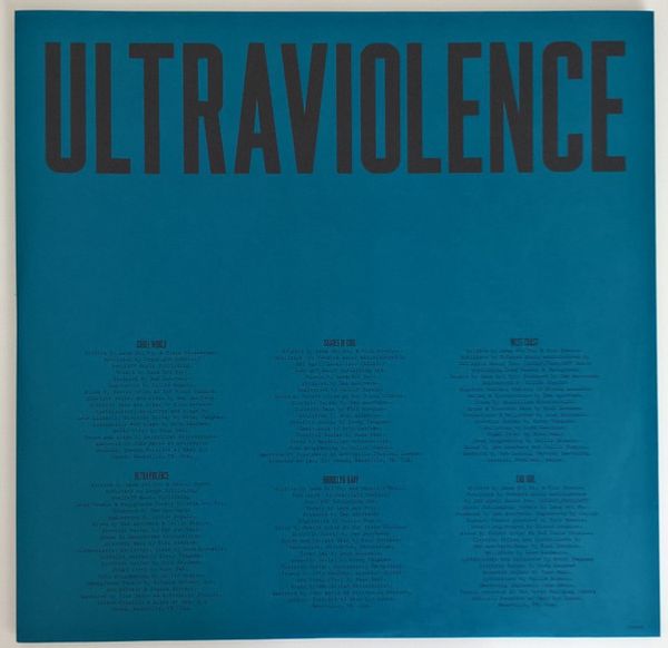 Виниловая пластинка LANA DEL REY ULTRAVIOLENCE