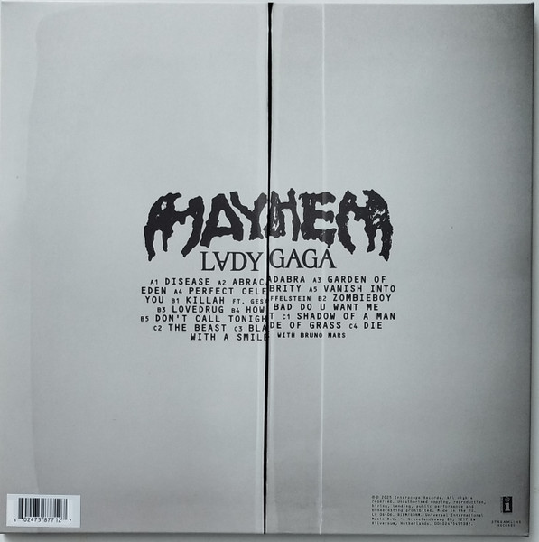 Виниловая пластинка LADY GAGA MAYHEM