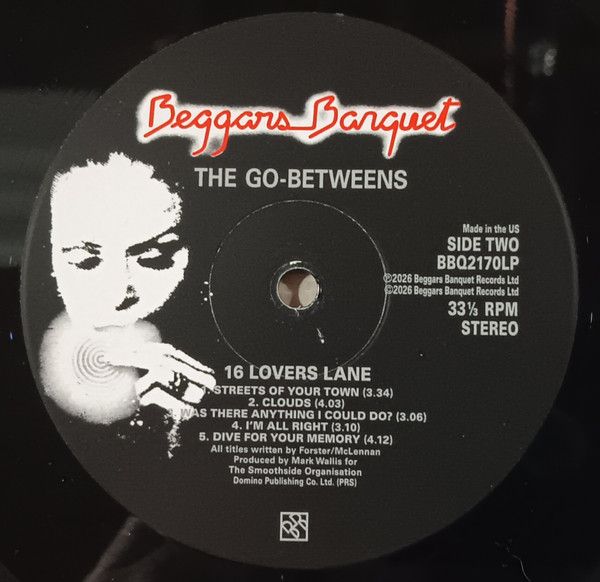 Виниловая пластинка THE GO-BETWEENS 16 LOVERS LANE REMASTERED REISSUE