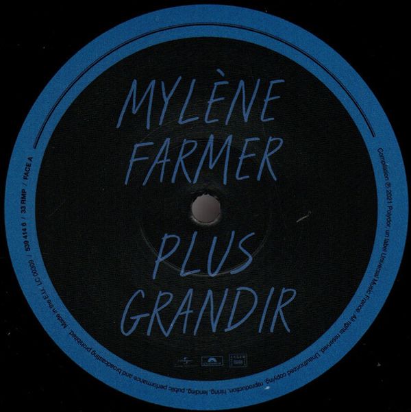 Виниловая пластинка MYLENE FARMER PLUS GRANDIR BEST OF 19861996