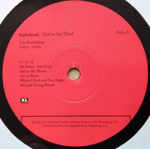 Виниловая пластинка RADIOHEAD HAIL TO THE THIEF