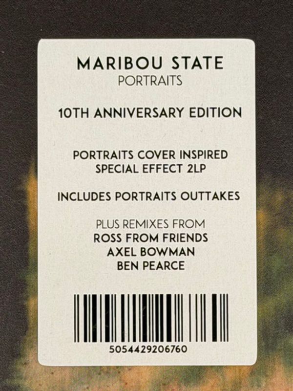 Виниловая пластинка MARIBOU STATE PORTRAITS BLACK FRIDAY RECORD STORE DAY 2025 10TH ANNIVERSARY