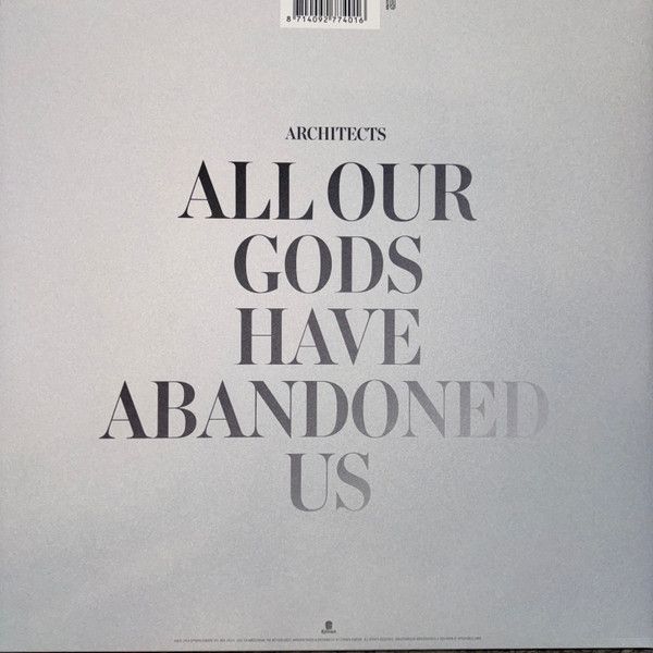 Виниловая пластинка ARCHITECTS ALL OUR GODS HAVE ABANDONED US