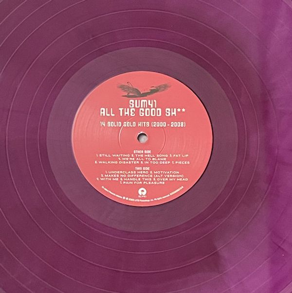 Виниловая пластинка SUM 41 ALL THE GOOD SH**: 14 SOLID GOLD HITS 2000-2008