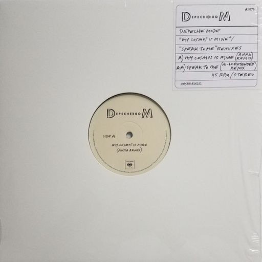 Виниловая пластинка DEPECHE MODE MY COSMOS IS MINE / SPEAK TO ME (REMIXES)