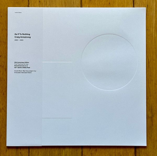 Виниловая пластинка CRAIG ARMSTRONG AS IF TO NOTHING REMASTERED VINYL EDITION
