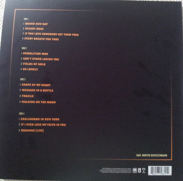 Виниловая пластинка STING MY SONGS