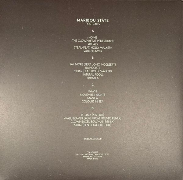 Виниловая пластинка MARIBOU STATE PORTRAITS BLACK FRIDAY RECORD STORE DAY 2025 10TH ANNIVERSARY