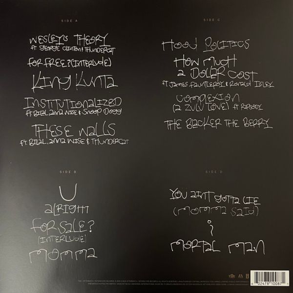 Виниловая пластинка KENDRICK LAMAR To Pimp A Butterfly 10th Anniversary