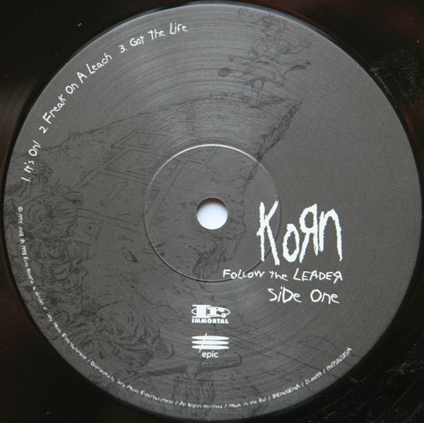 Виниловая пластинка KORN FOLLOW THE LEADER