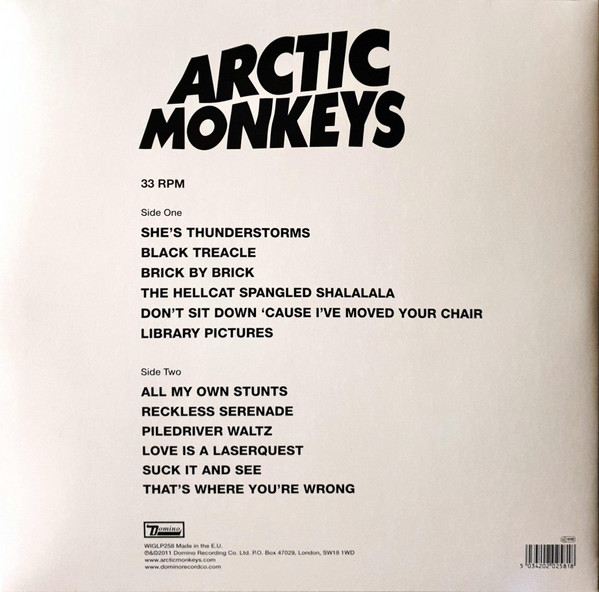 Виниловая пластинка ARCTIC MONKEYS SUCK IT & SEE