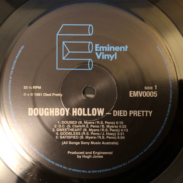 Виниловая пластинка DIED PRETTY DOUGHBOY HOLLOW