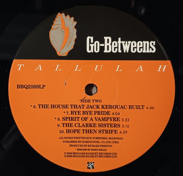 Виниловая пластинка THE GO-BETWEENS TALLULAH REMASTERED REISSUE