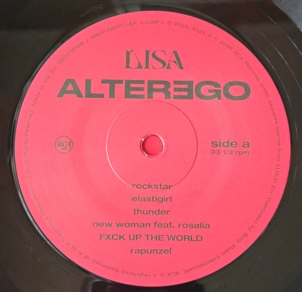 Виниловая пластинка LISA Alter Ego
